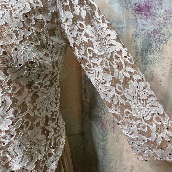 NWT📌 Candalite 2 - Piece Lace Mother of the Bride - Ball - Prom - Formal Dress - Picture 6 of 15